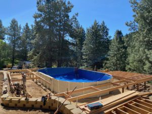 Pool Liner Installed